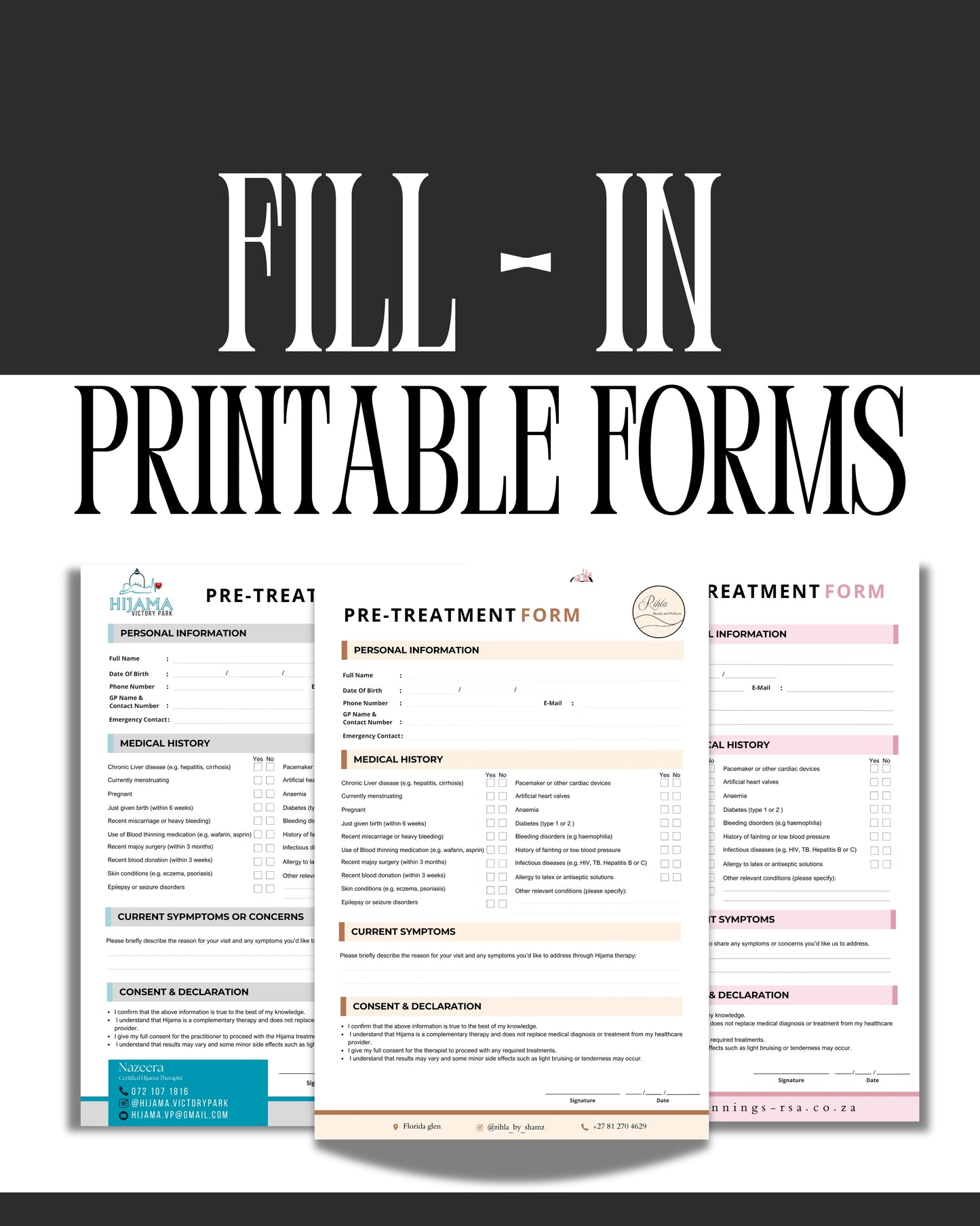 Fill- In forms