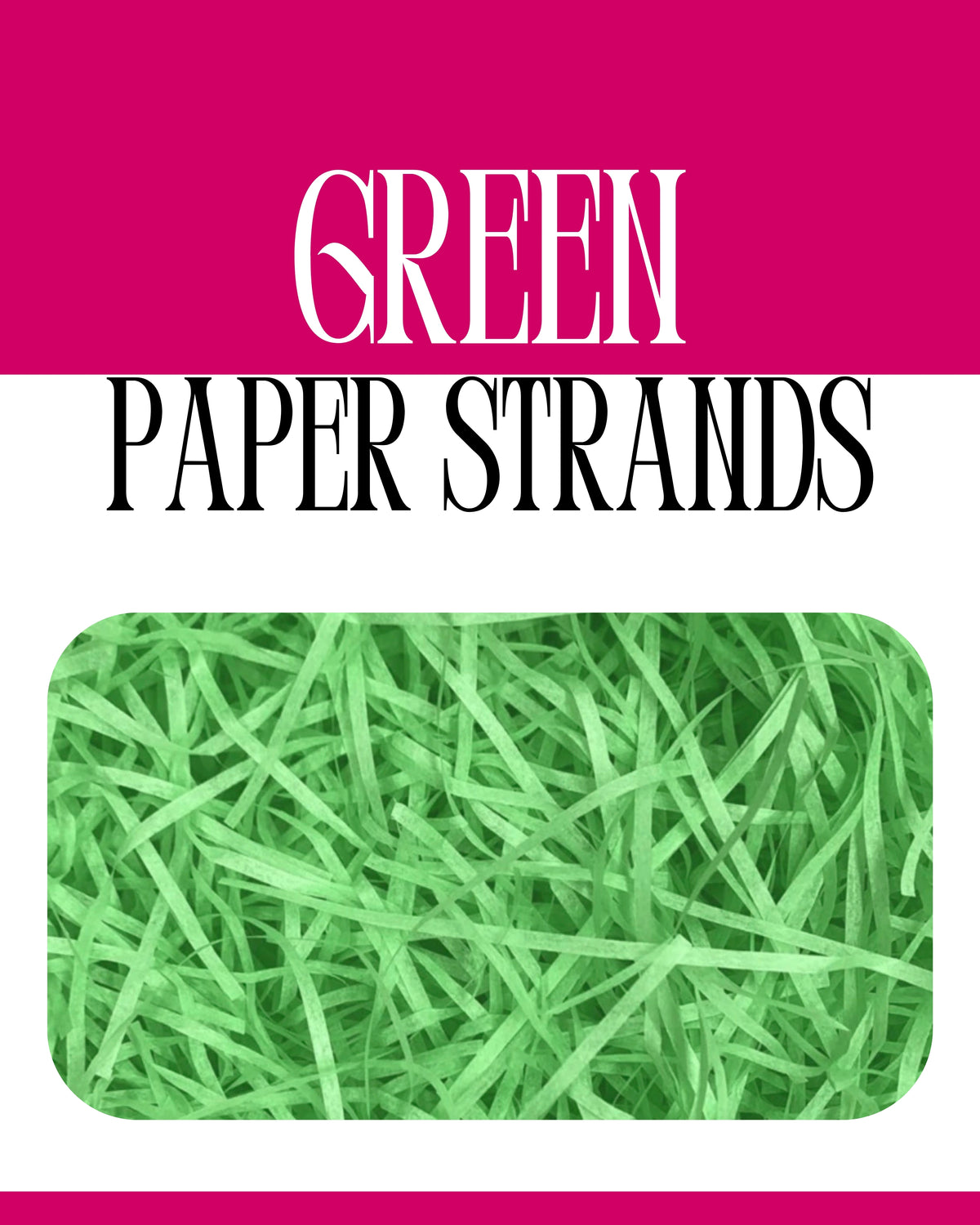 Green Paper Strands (Shredded Paper)20g – Branding Studio ZA