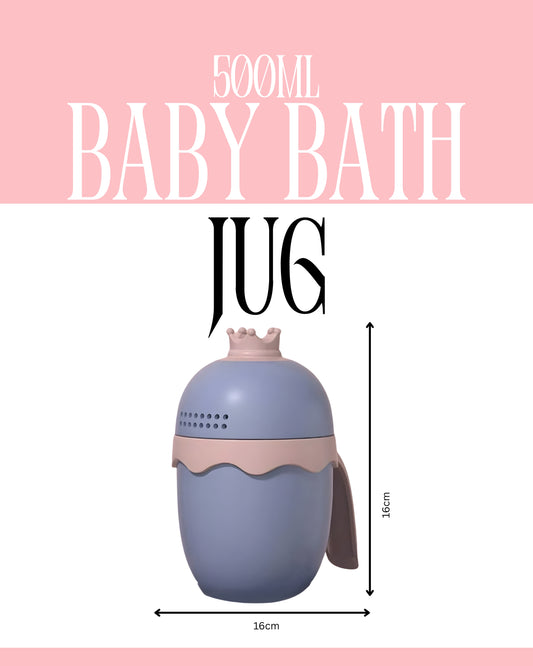 Purple Baby Bath Jug (500m)