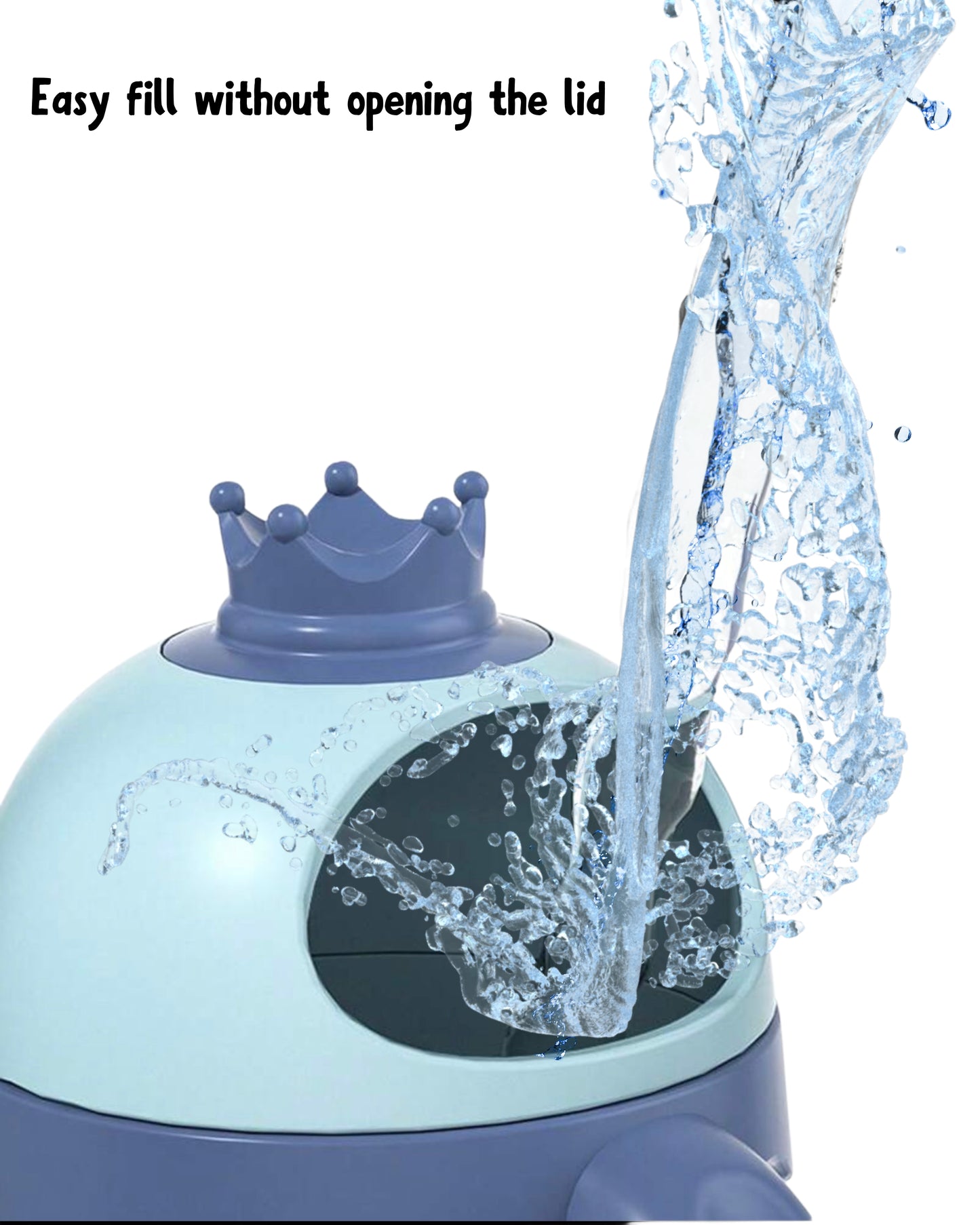 White Baby Bath Jug (500m)