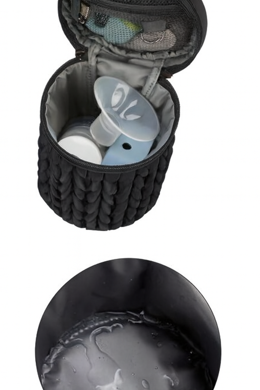 Insulated Baby Bottle Bag (Black)