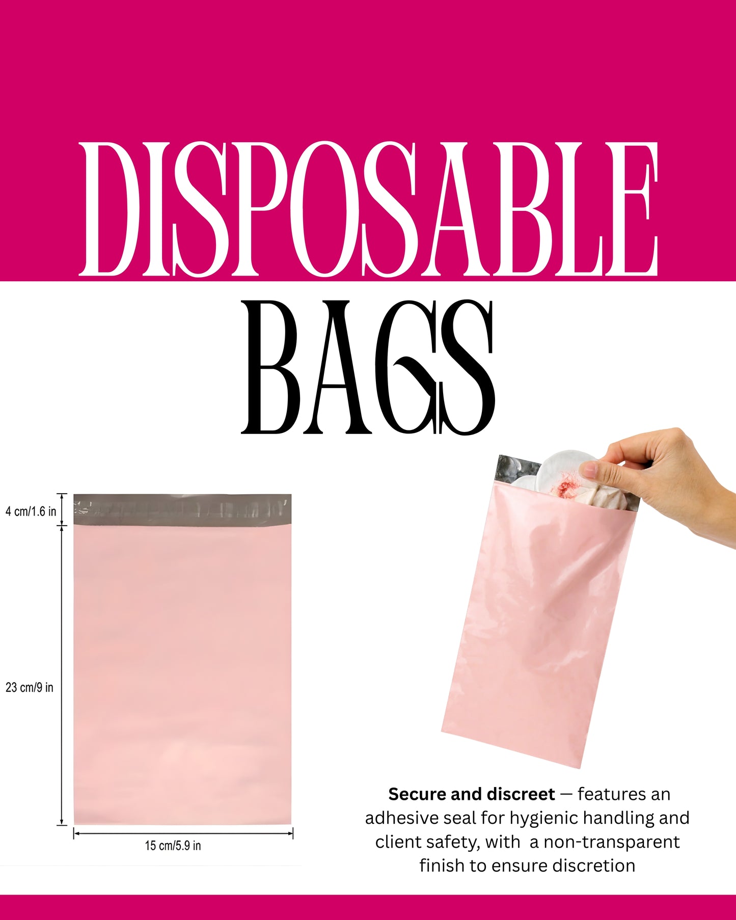 Disposable Bags (Packs of 10)