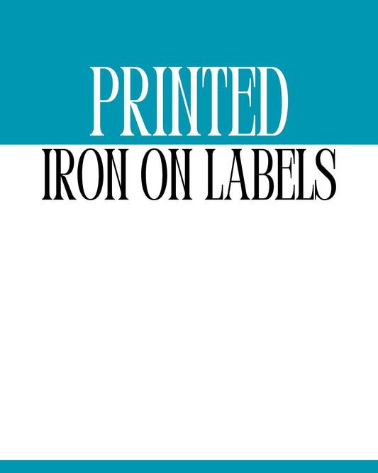 Iron-on Labels